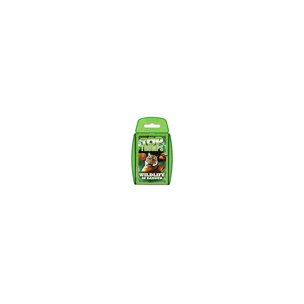 Top Trumps Wildlife In Danger Card Game