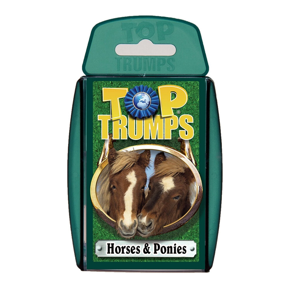 Horses and Ponies Top Trumps Card Game New Sealed