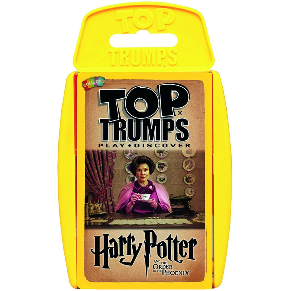 Harry Potter and the Order of the Phoenix Top Trumps Card Game New Sealed