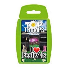 I Love Festivals Top Trumps Family Card Game Brand New Sealed