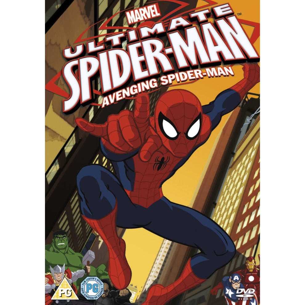 Disney Ultimate Spider-Man: Volume 3 - Avenging Spider-Man [Dvd] New Sealed Uk Region 2