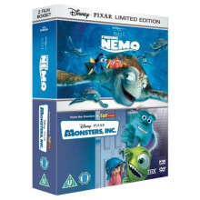 Finding Nemo / Monsters Inc. [DVD] New Sealed UK Region 2 Disney Pixar Limited Edition