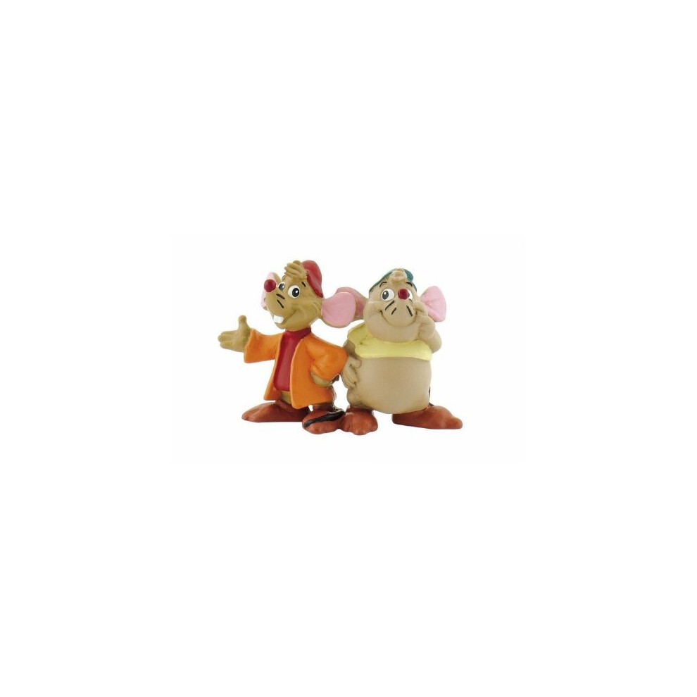 Disney Bullyland Gus And Jaq Mice From Disney's Cinderella