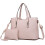 Miss Lulu (Beige) Miss Lulu Women's Shoulder Bag & Mini Pouch 1