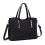 Miss Lulu (Black) Miss Lulu Women's Shoulder Bag & Mini Pouch 5
