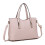 Miss Lulu (Beige) Miss Lulu Women's Shoulder Bag & Mini Pouch 3