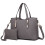 Miss Lulu (Grey) Miss Lulu Women's Shoulder Bag & Mini Pouch 1