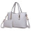 Miss Lulu (White) Miss Lulu Women's Shoulder Bag & Mini Pouch 1