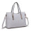 Miss Lulu (White) Miss Lulu Women's Shoulder Bag & Mini Pouch 3