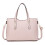 Miss Lulu (Beige) Miss Lulu Women's Shoulder Bag & Mini Pouch 2