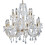 Searchlight Searchlight Marie Therese 12 Lights Brass Traditional Chandelier Ceiling Light 1