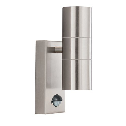 Searchlight Outdoor Security Wall Light With PIR Motion Sensor IP44