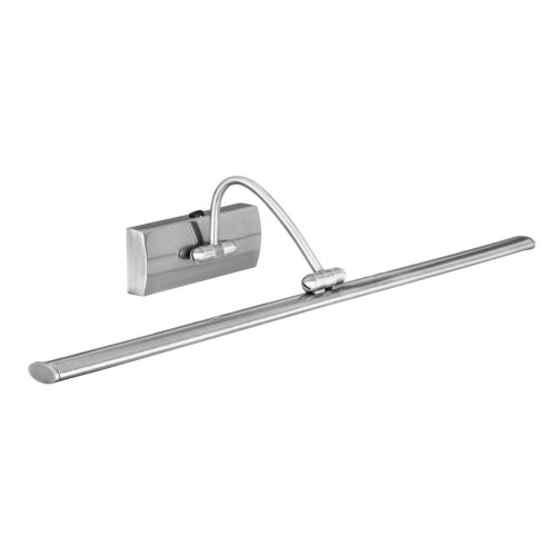 Searchlight Led Picture Wall Light 4.8W In Satin Silver With Rocker Switch