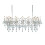 Searchlight 14 Light Pendant Bar Clear Crystal Chrome 1