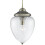 Searchlight Traditional Chrome Cable Pendant With Optic Glass 1