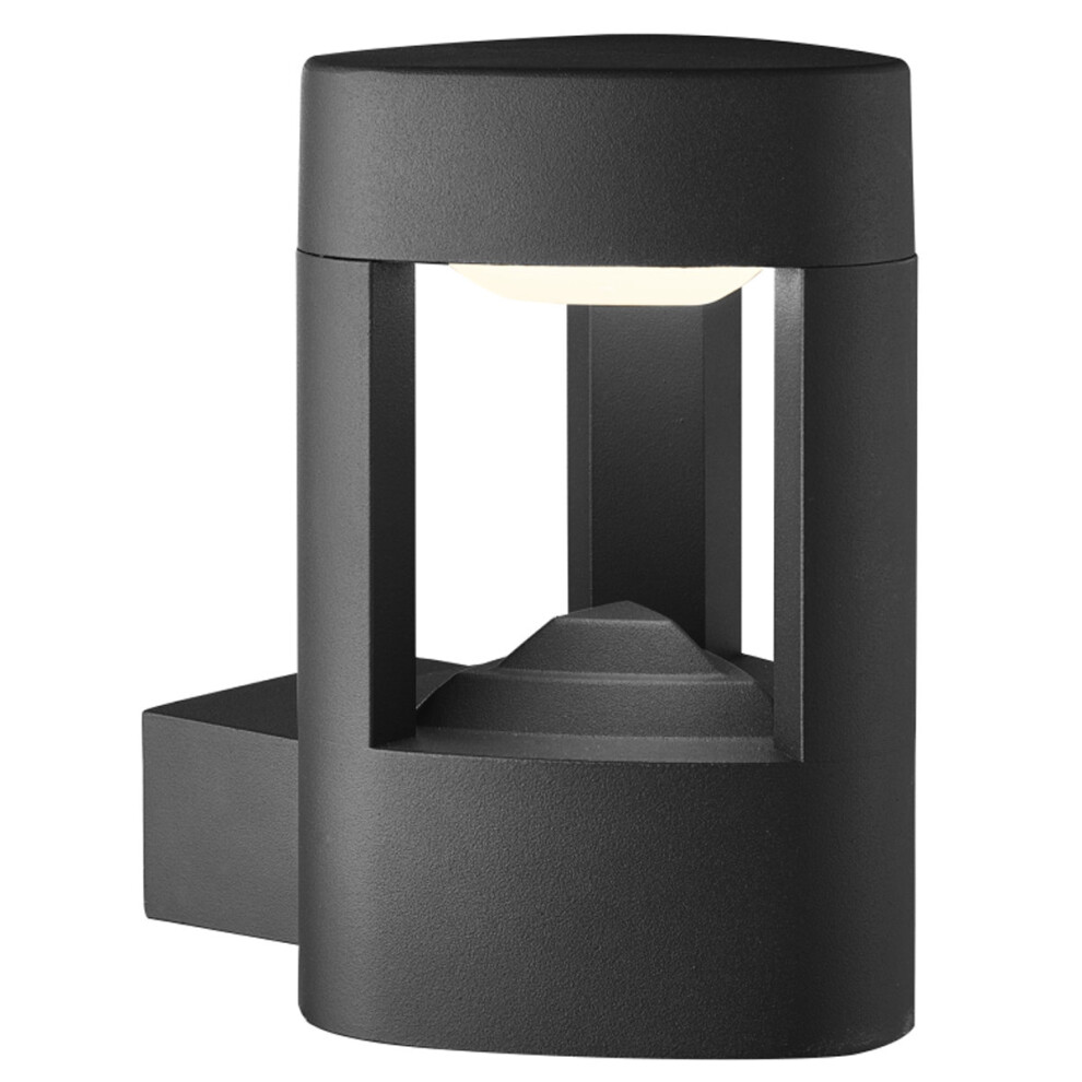 Led Outdoor Wall Bracket In Dark grey