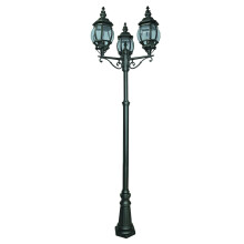 Lampione da esterno Rustico-Country Bel Aire Alluminio Nero 3 Luci E27