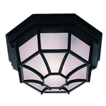 Classic Outdoor Aluminium Porch Light With Frosted Glass