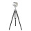 Searchlight Modern Tripod Stage Floor Lamp Chrome And Black Base 1