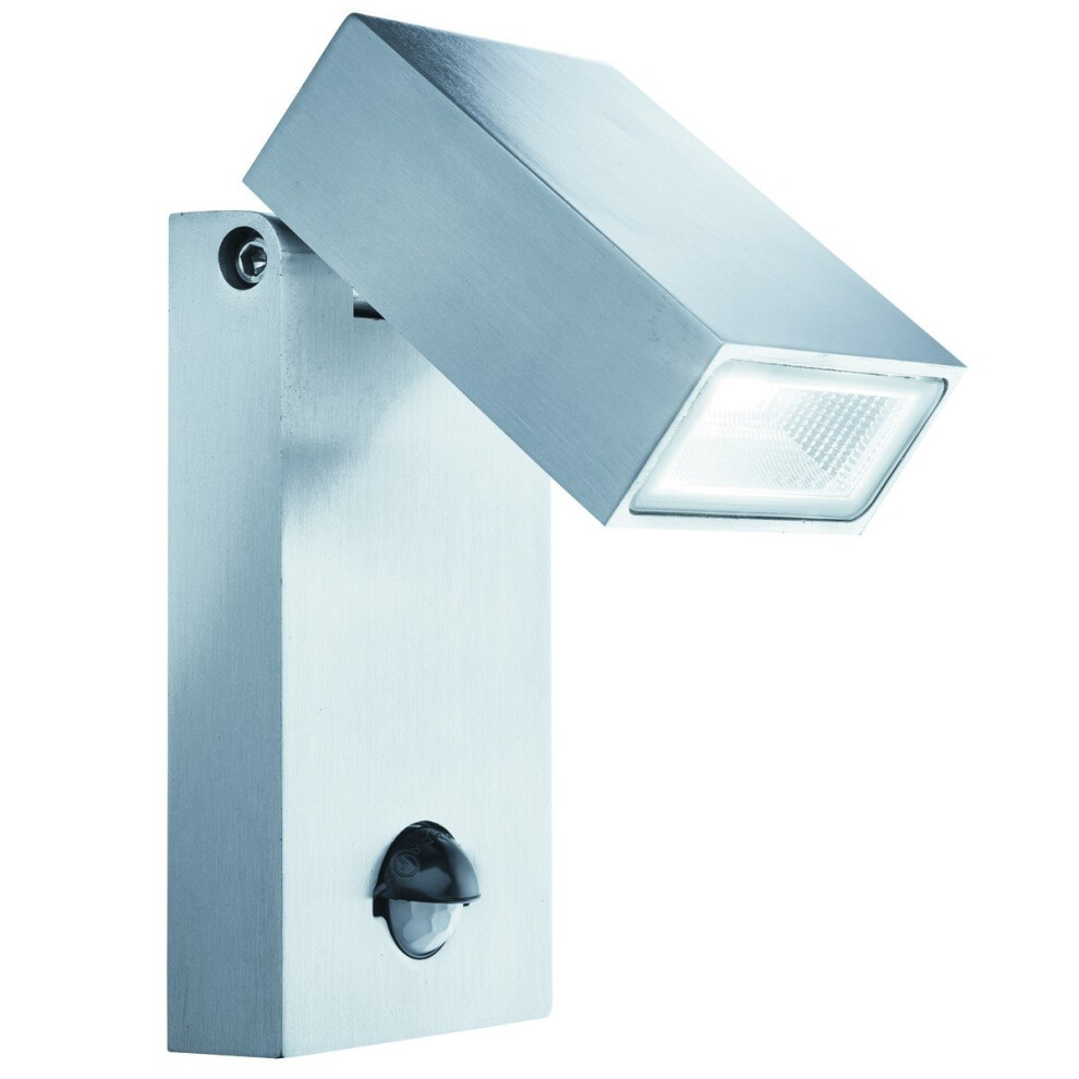Stainless Steel IP44 LED Outdoor Exterior Wall Mount Light With Motion Sensor