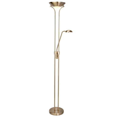 Searchlight LED Mother & Child - Antique Brass