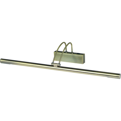 Searchlight Picture Light Switched Modern Style In Antique Brass