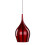 Searchlight 1 LIGHT  RED PENDANT 1