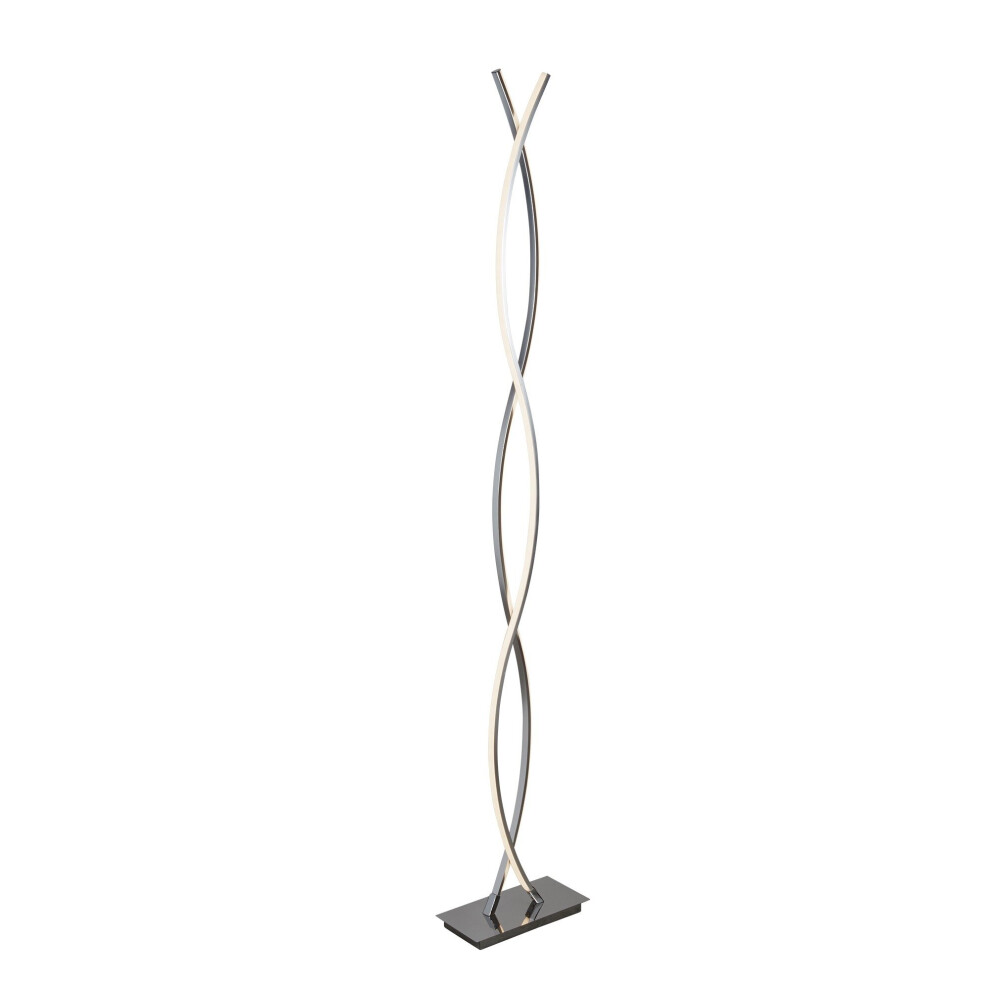 LED Floor Lamp In Chrome