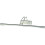 Searchlight Picture Light Switched Modern Style In Satin Silver 1