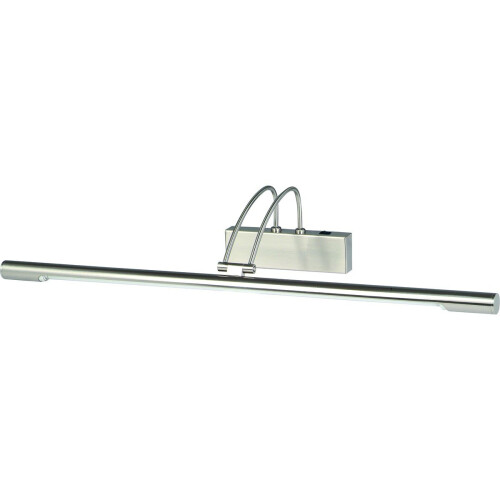 Searchlight Picture Light Switched Modern Style In Satin Silver