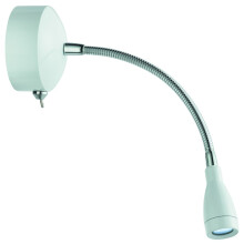 Searchlight 6 LED Lights White Flexible Adjustable Wall Hallway Picture Light