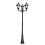 Searchlight Traditional 3 Light Outdoor Lamp Post In Rustic Brown 1