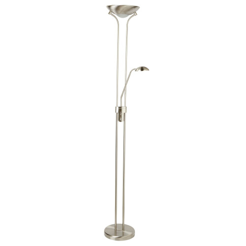 Searchlight LED Mother & Child - Satin Silver