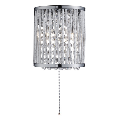 Searchlight 2 Light Wall Bracket In Chrome