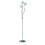 Searchlight Chrome Floor Lamp With Round Glass Button Shades 1