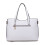 Miss Lulu (White) Miss Lulu Women's Shoulder Bag & Mini Pouch 4