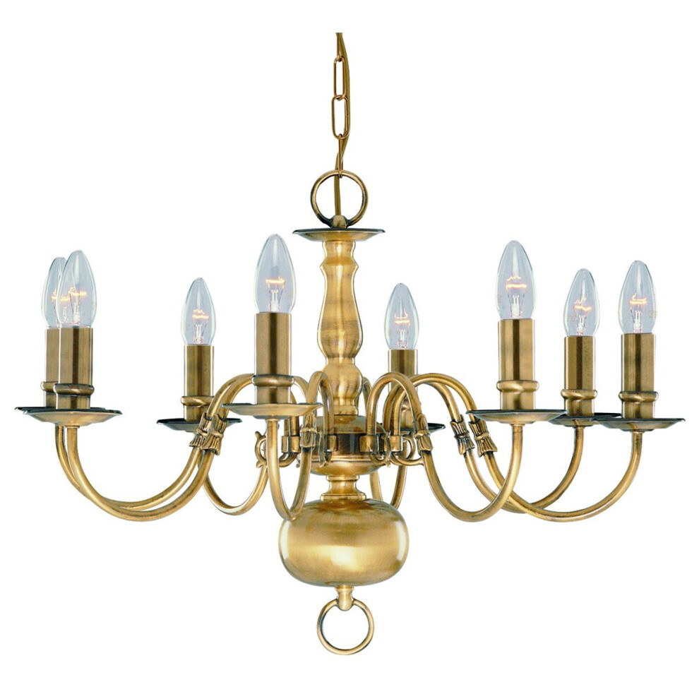 Search 8 Traditional Antique Brass Chain Pendant Light