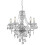 Searchlight 5 Light Traditional Style Chandelier In Clear Acrylic 1