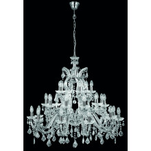 30 Arm Chrome Crystal Chandelier