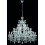 Searchlight 30 Arm Chrome Crystal Chandelier 1