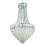 Searchlight Traditional 11 Light Chrome Crystal Chandelier 1