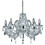 Searchlight 8 Arm Crystal Glass Chandelier In Chrome 1