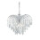Searchlight Shower Crystal Chandelier 5 Light Cut Chrome Frame 1