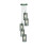 Searchlight 5 Light Pendant With Smokey Outer And Clear Inner Glass 1