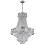 Searchlight 9 Light 52cm Chrome Chandelier Complete With Crystal 1