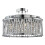 Searchlight 5 Light Flush Ceiling/Pendant In Chrome 1