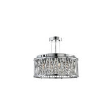 3 Flush Ceiling Pendant In Chrome