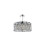 Searchlight 3 Flush Ceiling Pendant In Chrome 1