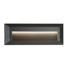 Applique Moderna Ankle Acciaio Grigio Policarbonato Led 2W 4000K