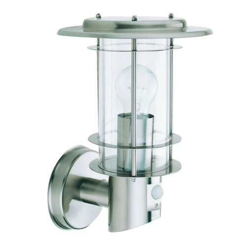 Searchlight Outdoor Security Wall Light With PIR Motion Sensor IP44 Rated